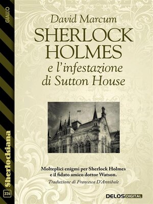 cover image of Sherlock Holmes e l'infestazione di Sutton House